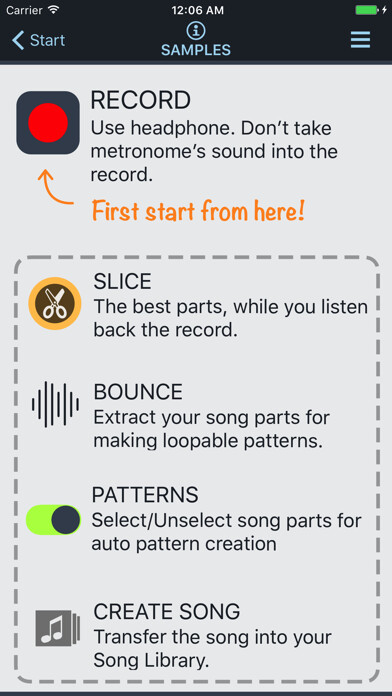 Emulate iPhone app Stage Looper Lite using MyAndroid Emulate iPhone app Stage Looper Lite using MyAndroid