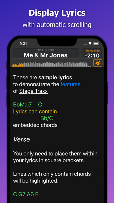 Emulate iPhone app Stage Traxx 3 using MyAndroid