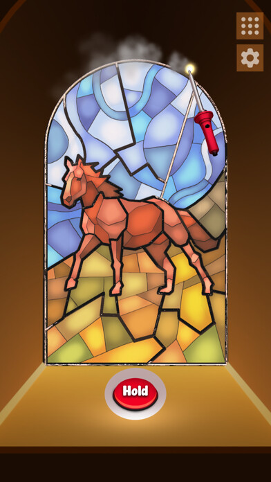 Emulate iPhone app Stained Glass Game using MyAndroid Emulate iPhone app Stained Glass Game using MyAndroid