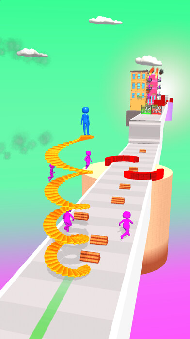 Emulate iPhone app Stairs Runner & Rescue using MyAndroid