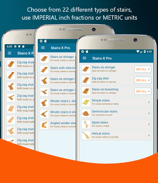 Run android online APK Stairs-X Pro Stairs Calculator from MyAndroid or emulate Stairs-X Pro Stairs Calculator using MyAndroid Run android online APK Stairs-X Pro Stairs Calculator from MyAndroid or emulate Stairs-X Pro Stairs Calculator using MyAndroid