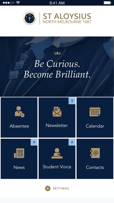 Emulate iPhone app St Aloysius College Vic using MyAndroid Emulate iPhone app St Aloysius College Vic using MyAndroid