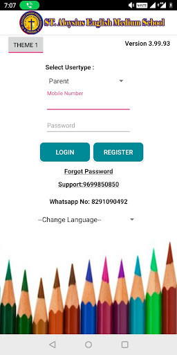 Run android online APK St. Aloysius English Medium School from MyAndroid or emulate St. Aloysius English Medium School using MyAndroid