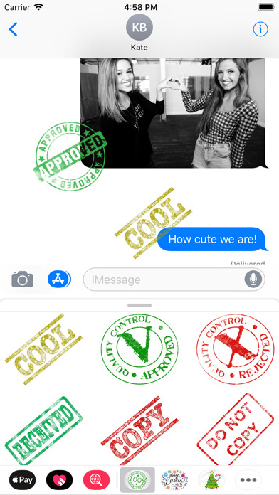 Emulate iPhone app Stamped! Stickers using MyAndroid Emulate iPhone app Stamped! Stickers using MyAndroid