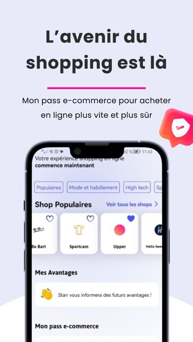 Emulate iPhone app Stan App - Paiement sans carte using MyAndroid
