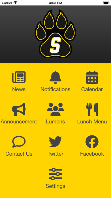 Emulate iPhone app Stanberry R-II School District using MyAndroid