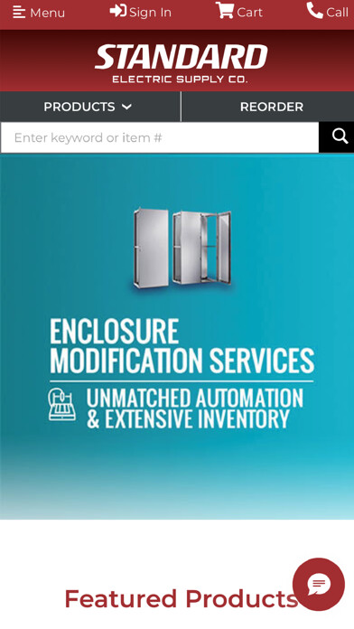 Emulate iPhone app Standard Electric Supply Co. using MyAndroid Emulate iPhone app Standard Electric Supply Co. using MyAndroid