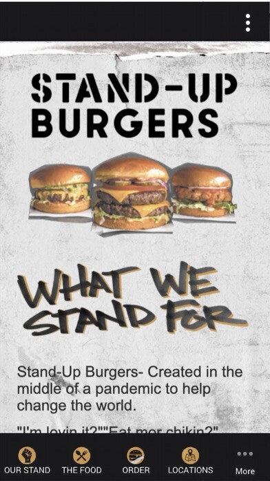 Emulate iPhone app Stand-Up Burgers using MyAndroid Emulate iPhone app Stand-Up Burgers using MyAndroid