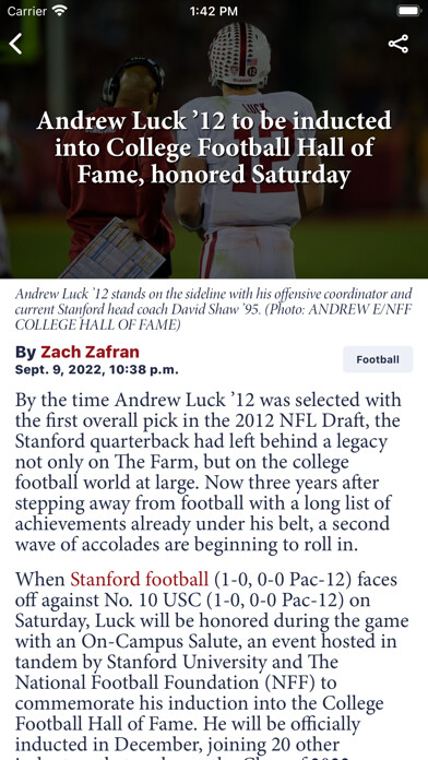 Emulate iPhone app Stanford Daily using MyAndroid