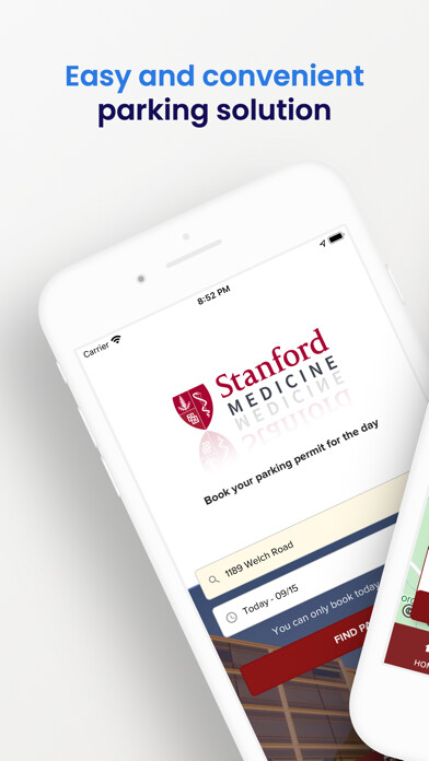 Emulate iPhone app Stanford Medicine Parking using MyAndroid Emulate iPhone app Stanford Medicine Parking using MyAndroid