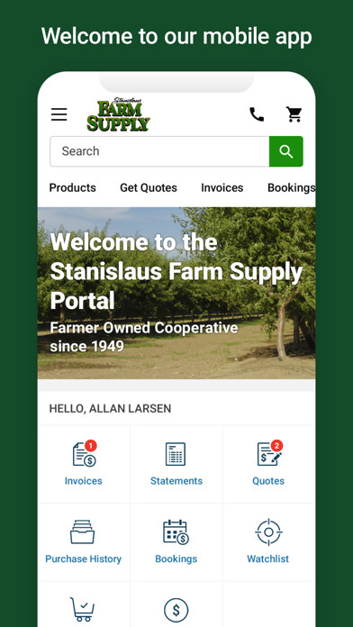 Emulate iPhone app Stanislaus Farm Supply using MyAndroid Emulate iPhone app Stanislaus Farm Supply using MyAndroid