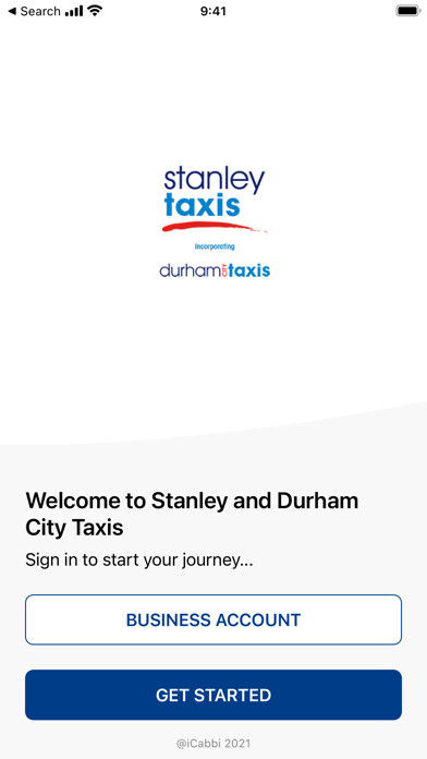 Emulate iPhone app Stanley & Durham City Taxis using MyAndroid