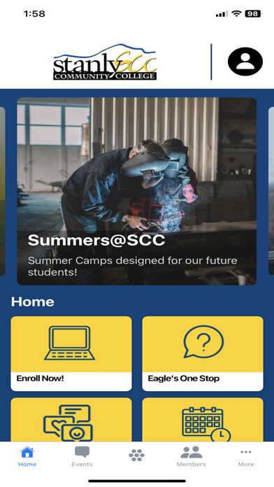 Emulate iPhone app Stanly Community College using MyAndroid Emulate iPhone app Stanly Community College using MyAndroid