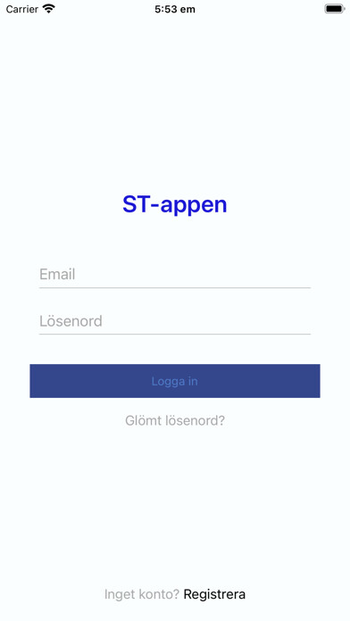 Emulate iPhone app ST appen using MyAndroid