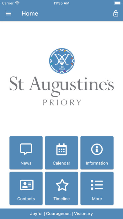 Emulate iPhone app St. A Priory using MyAndroid Emulate iPhone app St. A Priory using MyAndroid