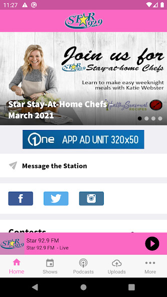 Emulate iPhone app Star 92.9 using MyAndroid Emulate iPhone app Star 92.9 using MyAndroid
