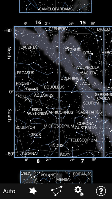 Emulate iPhone app Star Charts by Wil Tirion using MyAndroid Emulate iPhone app Star Charts by Wil Tirion using MyAndroid
