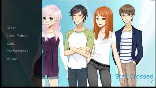 Run android online APK Star Crossed: A Visual Novel from MyAndroid or emulate Star Crossed: A Visual Novel using MyAndroid