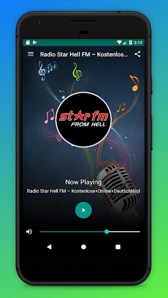 Run android online APK Star FM From Hell Radio App DE from MyAndroid or emulate Star FM From Hell Radio App DE using MyAndroid