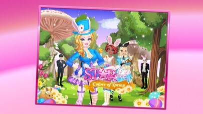 Emulate iPhone app Star Girl: Colors of Spring using MyAndroid