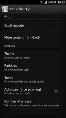 Emulate Android APK Star in the sky LWP free Emulate Android APK Star in the sky LWP free