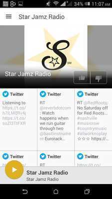 Emulate Android APK Star Jamz Radio