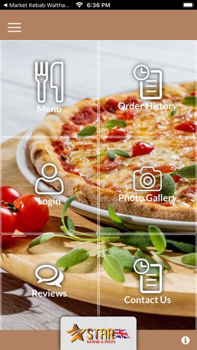 Emulate iPhone app Star Kebab Tenterden using MyAndroid Emulate iPhone app Star Kebab Tenterden using MyAndroid