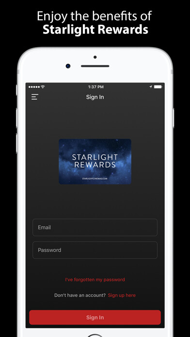 Emulate iPhone app Starlight Cinemas using MyAndroid Emulate iPhone app Starlight Cinemas using MyAndroid