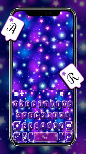 Run android online APK Star Light Keyboard Background from MyAndroid or emulate Star Light Keyboard Background using MyAndroid