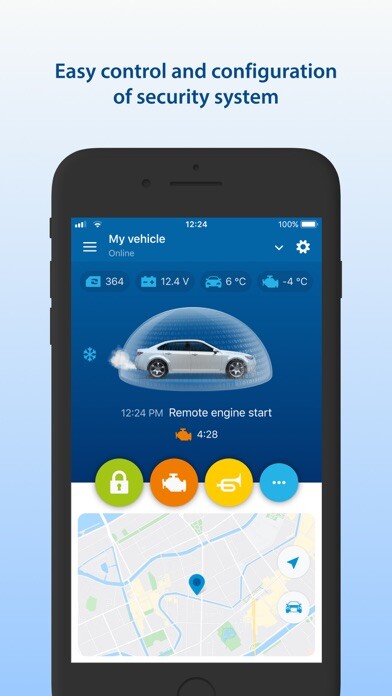 Emulate iPhone app StarLine 2 using MyAndroid Emulate iPhone app StarLine 2 using MyAndroid