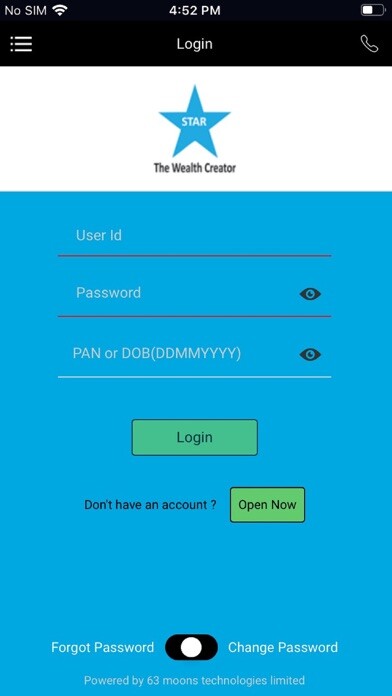 Emulate iPhone app STAR Live using MyAndroid