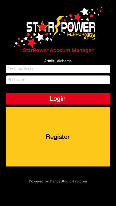 Emulate iPhone app StarPower Performing Arts using MyAndroid