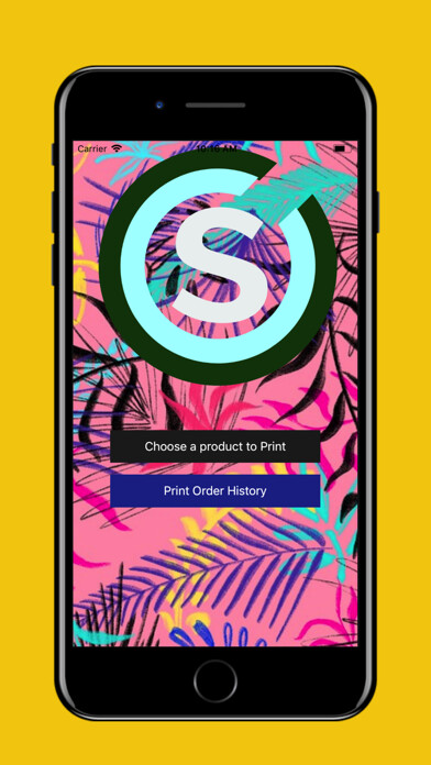 Emulate iPhone app Star Print Shop -Custom Design using MyAndroid