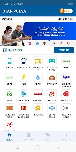 Run android online APK STAR PULSA NIRWANA from MyAndroid or emulate STAR PULSA NIRWANA using MyAndroid Run android online APK STAR PULSA NIRWANA from MyAndroid or emulate STAR PULSA NIRWANA using MyAndroid