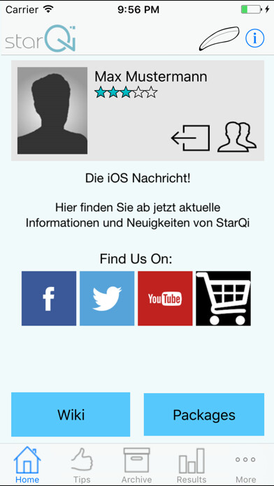 Emulate iPhone app StarQi using MyAndroid Emulate iPhone app StarQi using MyAndroid