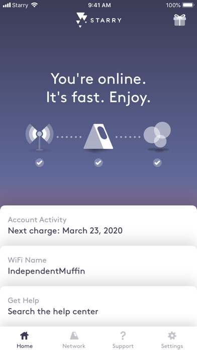 Emulate iPhone app Starry Internet using MyAndroid Emulate iPhone app Starry Internet using MyAndroid