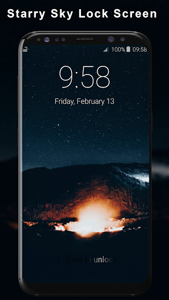 Run android online APK Starry Sky Lock Screen from MyAndroid or emulate Starry Sky Lock Screen using MyAndroid