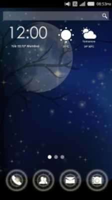 Emulate Android APK Starry sky Theme