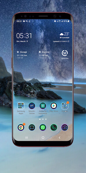 Run android online APK Starry Sky Wallpaper from MyAndroid or emulate Starry Sky Wallpaper using MyAndroid
