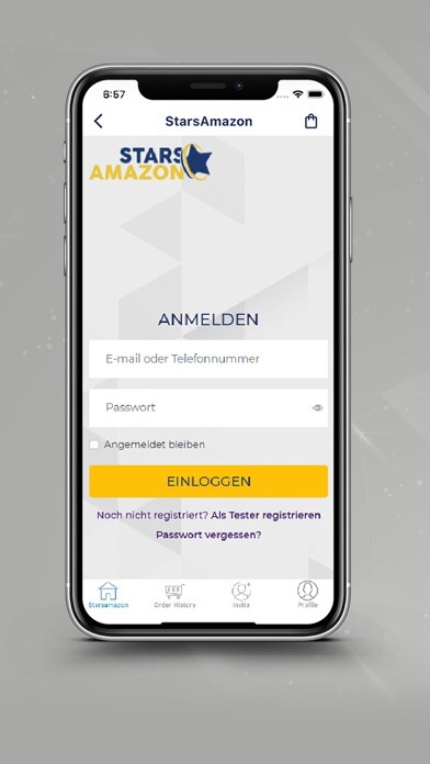 Emulate iPhone app StarsAmazon using MyAndroid Emulate iPhone app StarsAmazon using MyAndroid