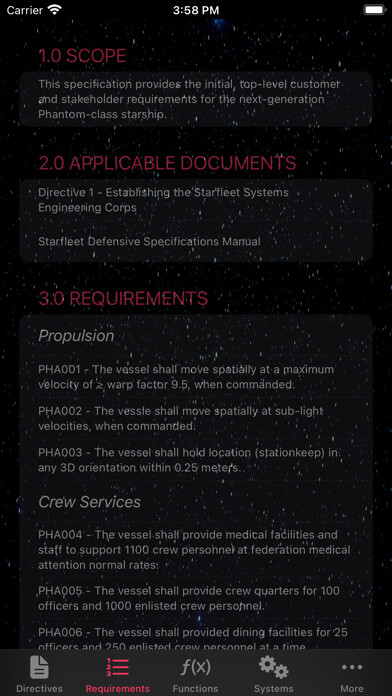 Emulate iPhone app Starship SE Corps using MyAndroid