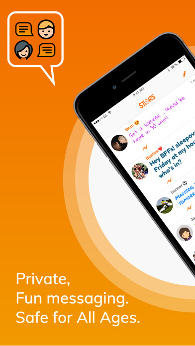 Run android online APK Stars Messenger Kids Safe Chat from MyAndroid or emulate Stars Messenger Kids Safe Chat using MyAndroid