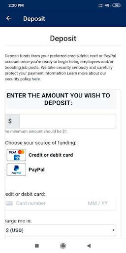 Run android online APK StartAJob - Hire pro & freelancers from MyAndroid or emulate StartAJob - Hire pro & freelancers using MyAndroid