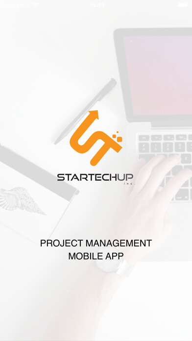 Emulate iPhone app Startechup Project Management using MyAndroid