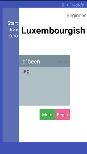 Run android online APK StartFromZero_Luxembourgish from MyAndroid or emulate StartFromZero_Luxembourgish using MyAndroid