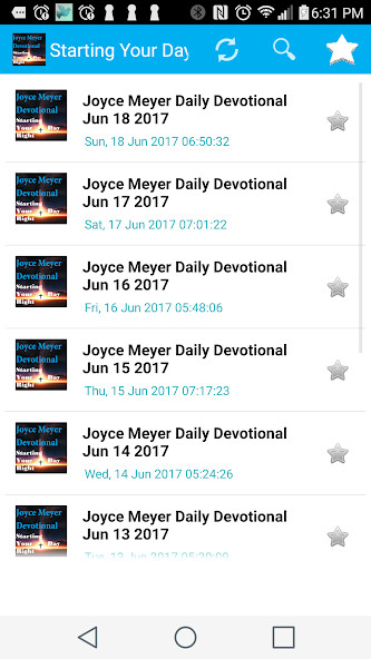 Run android online APK Starting Your Day -Joyce Meyer from MyAndroid or emulate Starting Your Day -Joyce Meyer using MyAndroid