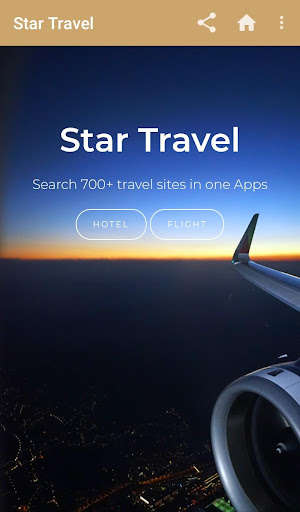 Run android online APK Star Travel-Cheap Flights & Hotels Booking Apps from MyAndroid or emulate Star Travel-Cheap Flights & Hotels Booking Apps using MyAndroid