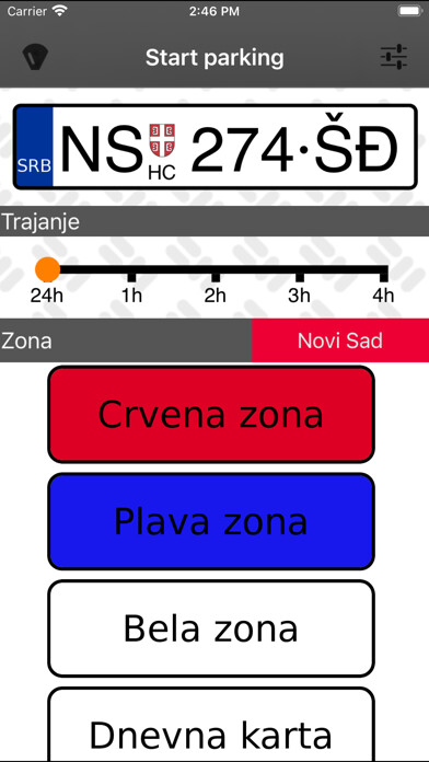 Emulate iPhone app START-STOP using MyAndroid