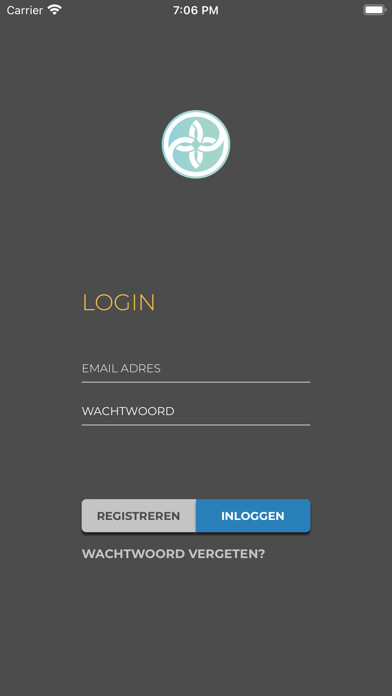 Emulate iPhone app Start Vitaliteit using MyAndroid