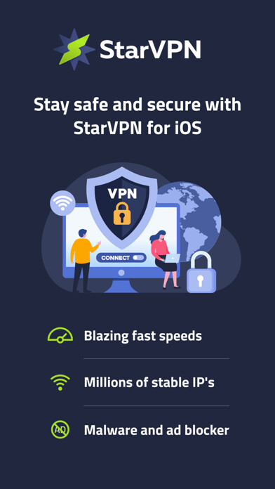 Emulate iPhone app StarVPN: Private & Secure VPN using MyAndroid Emulate iPhone app StarVPN: Private & Secure VPN using MyAndroid